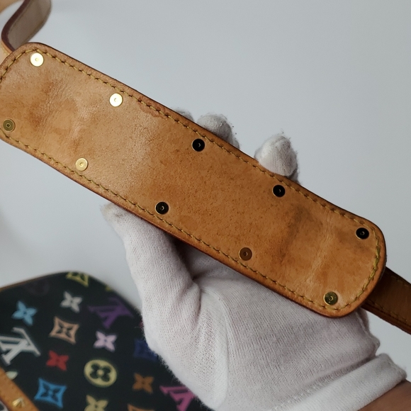 🎀 SOLD 🎀 Louis Vuitton Multicolor Sologne Black - Picture 13 of 17